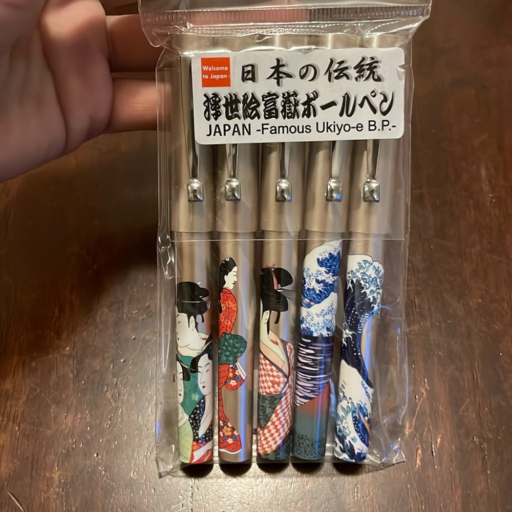 Welcome to Japan pen set - NEW & UNOPENED
